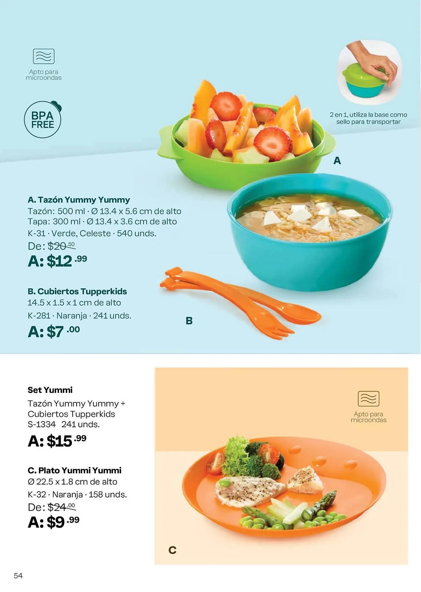 Catalogo de Catálogo Tupperware 30 de enero al 23 de febrero 2024 - Pag 54