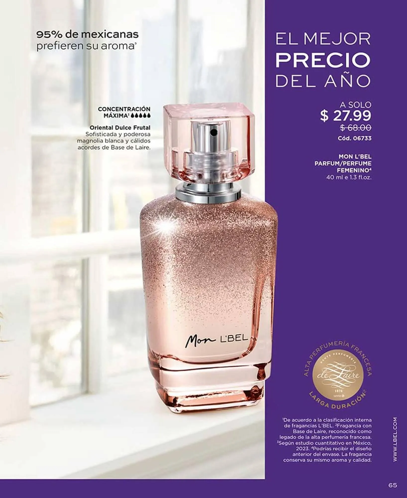 Catalogo de Catálogo L'bel 20 de abril al 10 de mayo 2026 - Pag 67