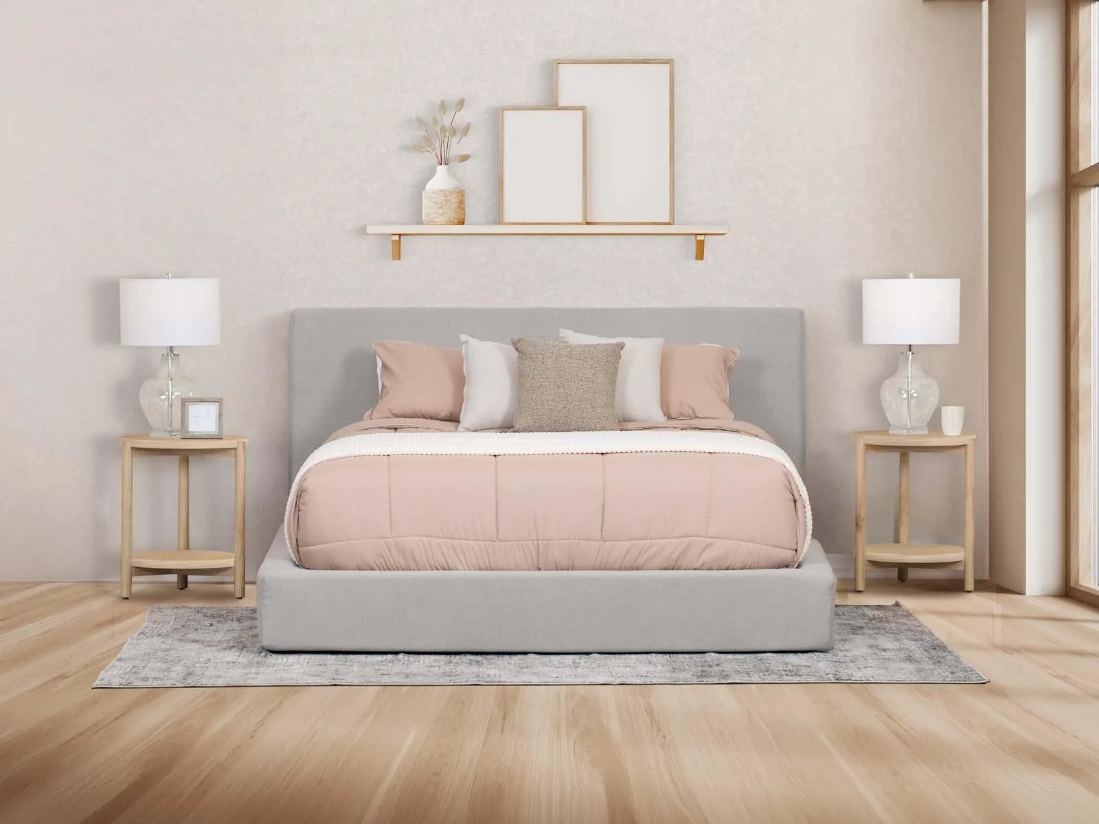 Set Dormitorio Anny Greige