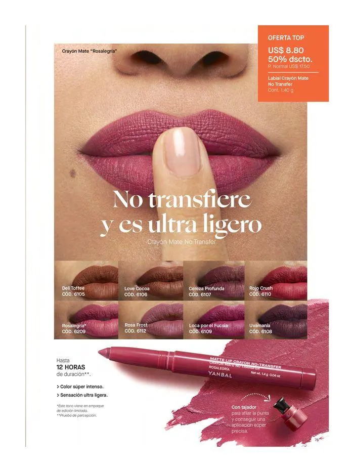 Catalogo de Un amor único, una conexión natural. 20 de mayo al 14 de junio 2024 - Pag 77