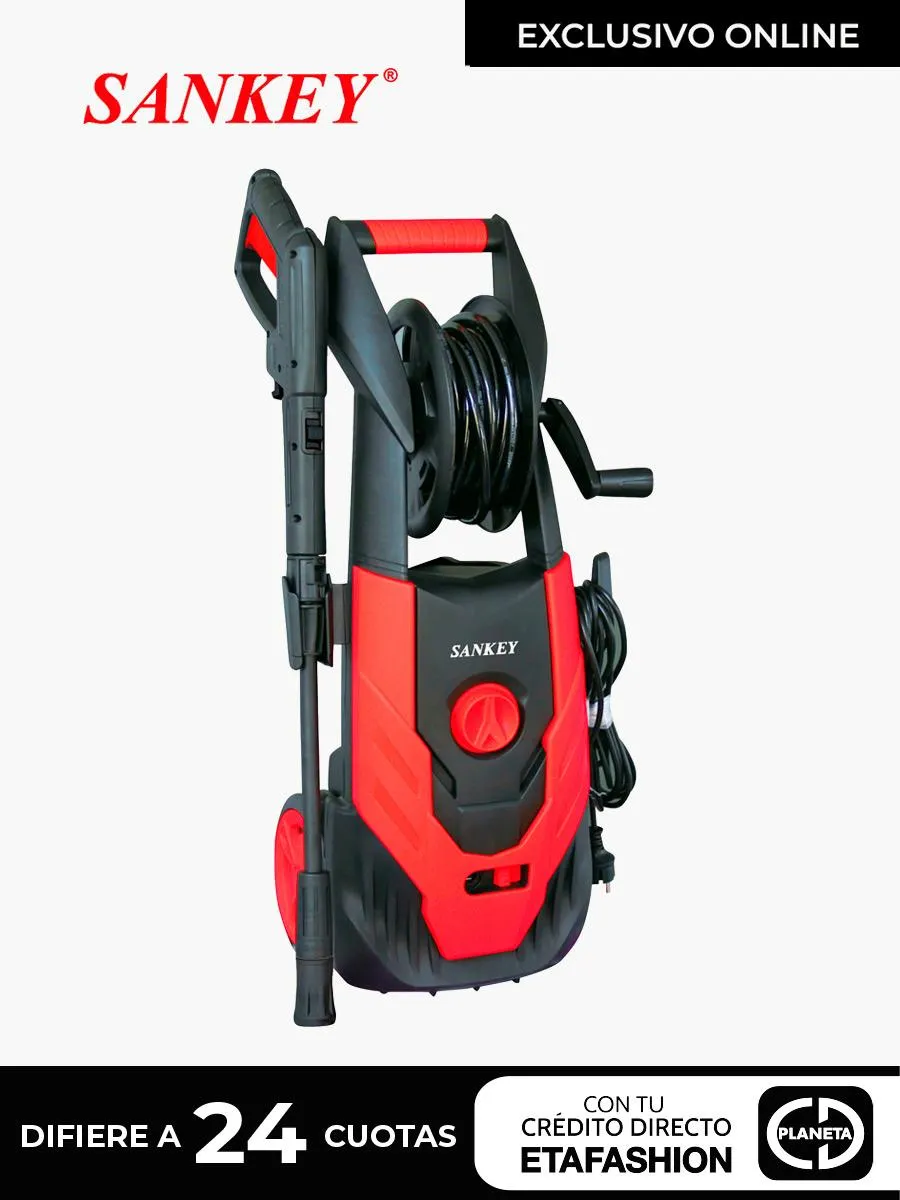 Hidrolavadora a Presión Sankey HP-7L1302 2030PSI / 5 Mts
