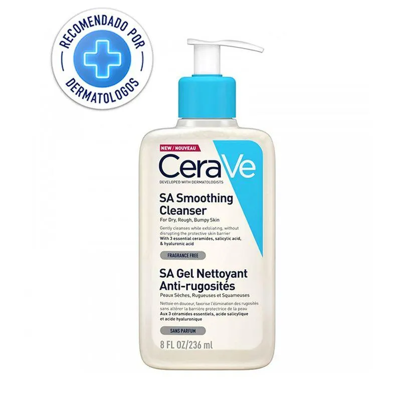 Cerave Gel Limpiador Sa Anti-Rug P-Sec 236 ml