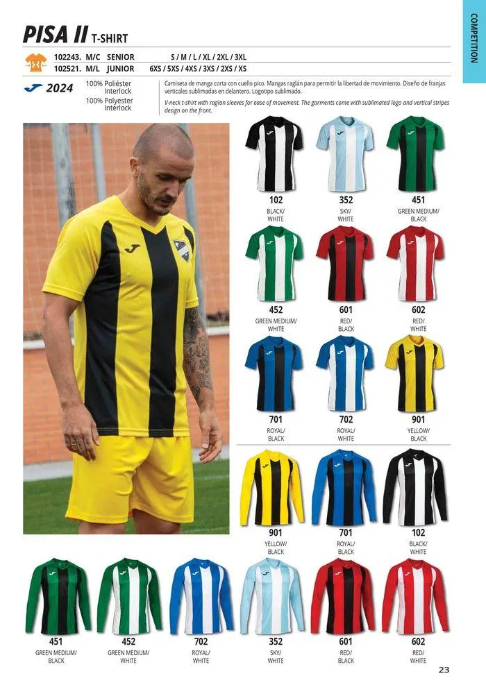 Catalogo de Teamwear Collection 2024  8 de mayo al 31 de diciembre 2024 - Pag 23