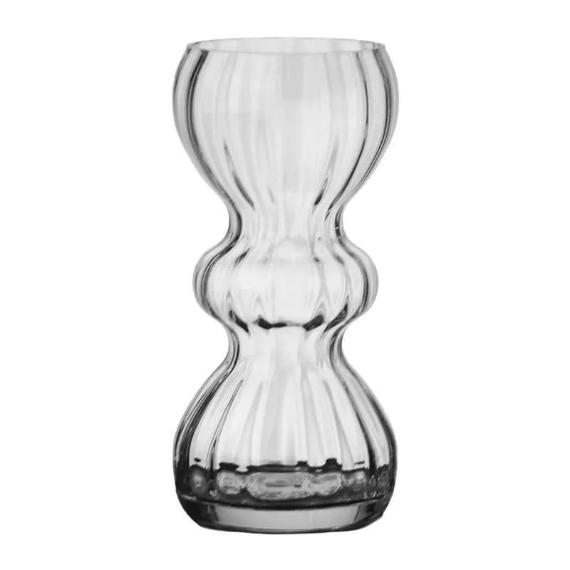 Florero Viola Vidrio 25cm