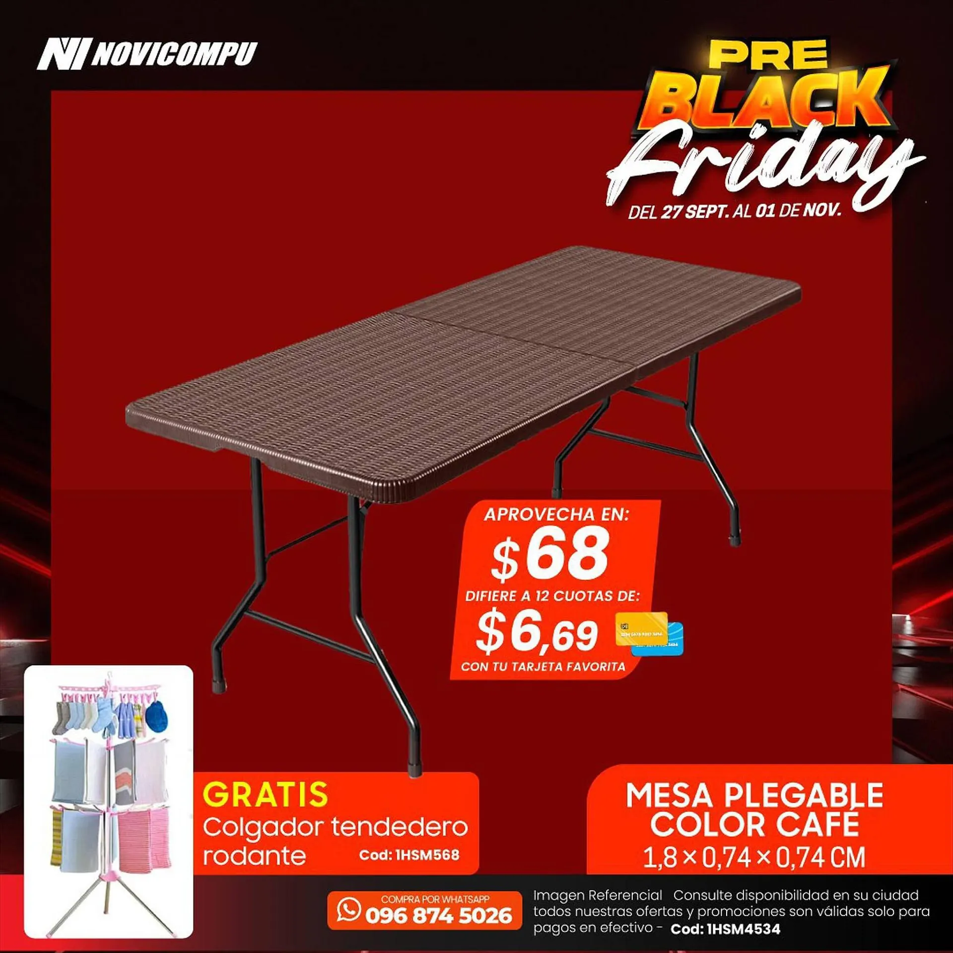 Catalogo de Catálogo Novicompu 1 de octubre al 3 de octubre 2023 - Pag 1