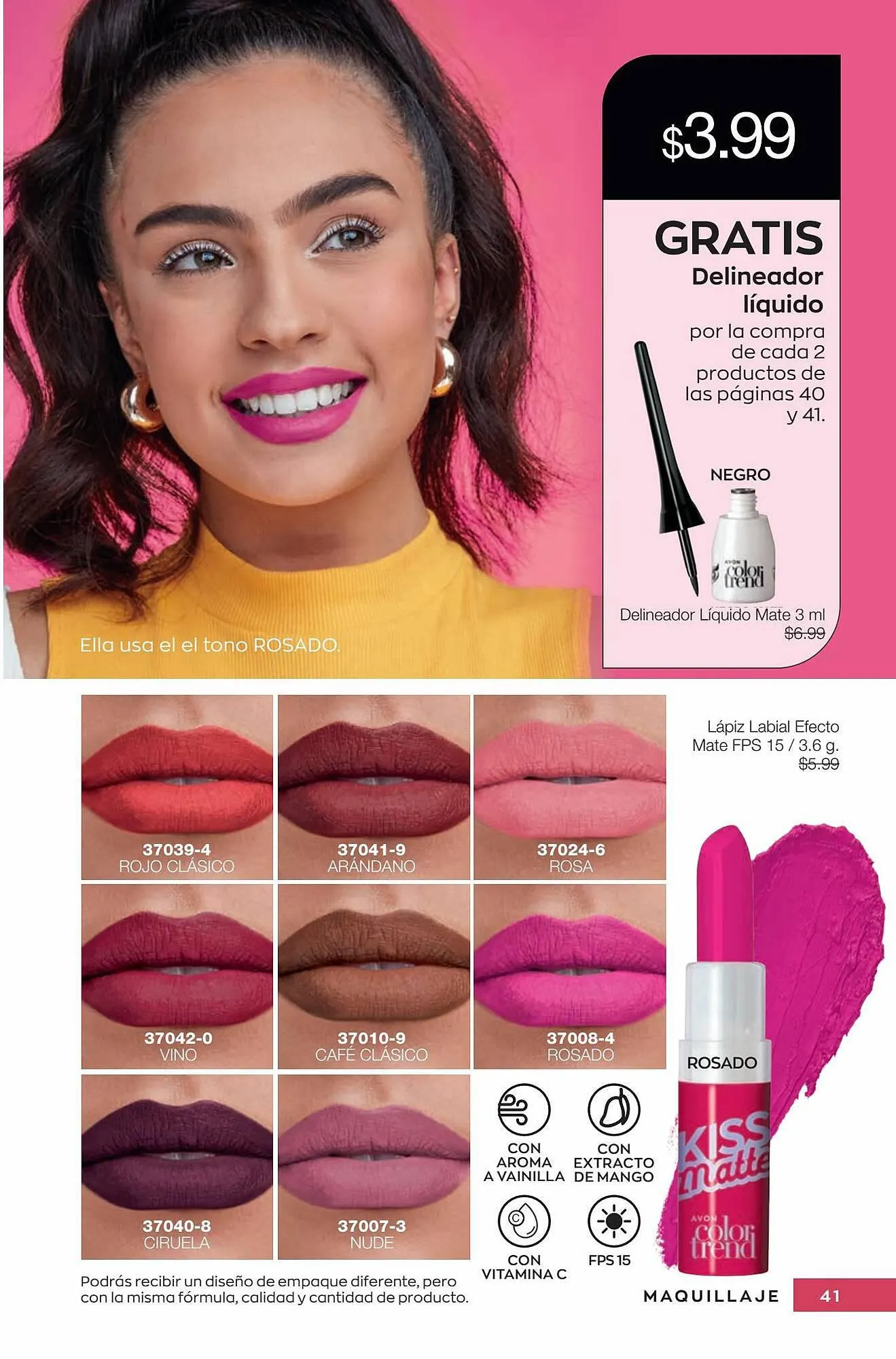 Catalogo de Catálogo AVON 30 de octubre al 26 de noviembre 2023 - Pag 41