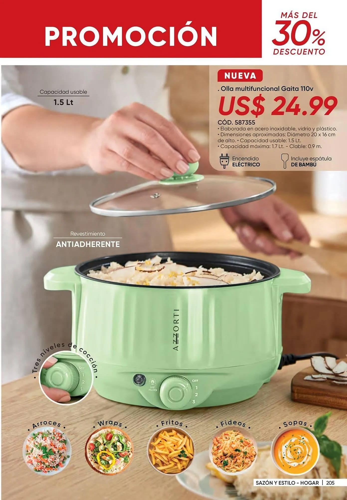 Catalogo de Catálogo Azzorti 1 de enero al 31 de enero 2025 - Pag 209