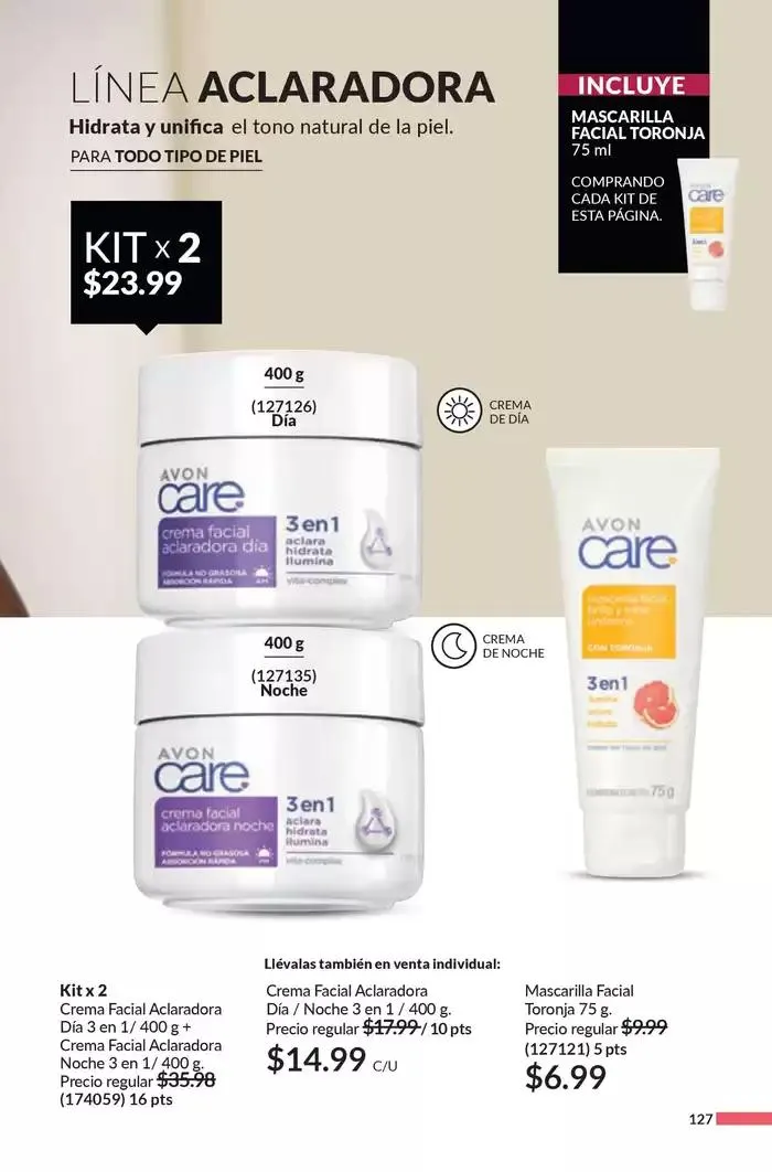 Catalogo de Refrescante Hidración y Beneficios C/15  25 de septiembre al 17 de octubre 2024 - Pag 127