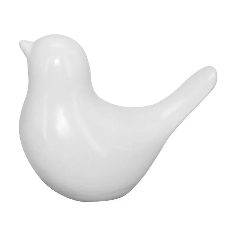 Adorno Paloma de Cerámica 10.5cm Blanco