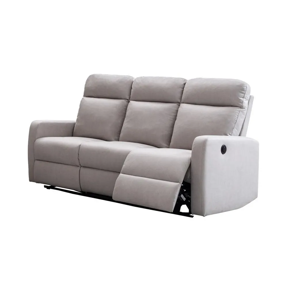 Reclinable 3P Austria |Gris Claro