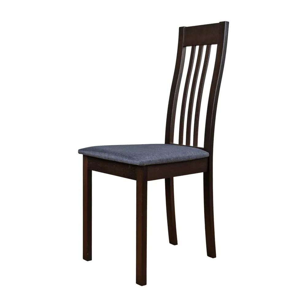 Silla de Comedor Carla| Bi Color Café/Gris