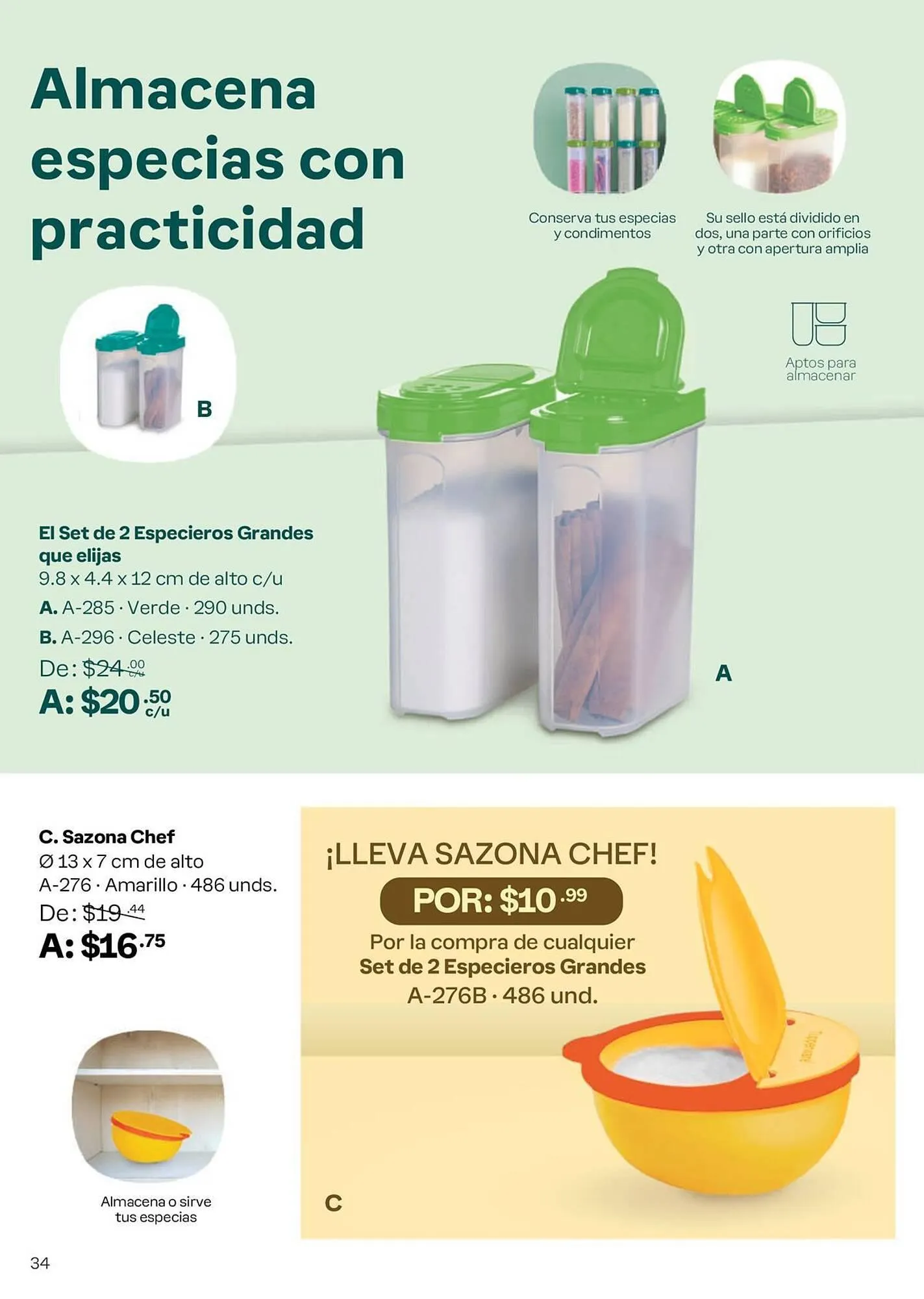 Catalogo de Catálogo Tupperware 30 de enero al 23 de febrero 2024 - Pag 34
