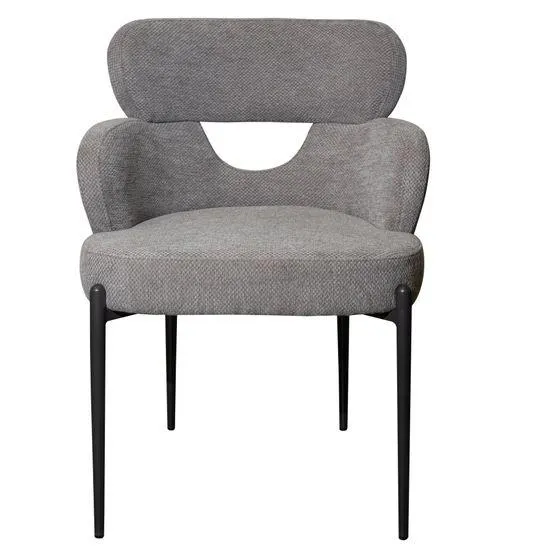 Silla de Comedor Nasser | Bi Color Gris Claro/Gris Oscuro - Gris Claro Gris Oscuro