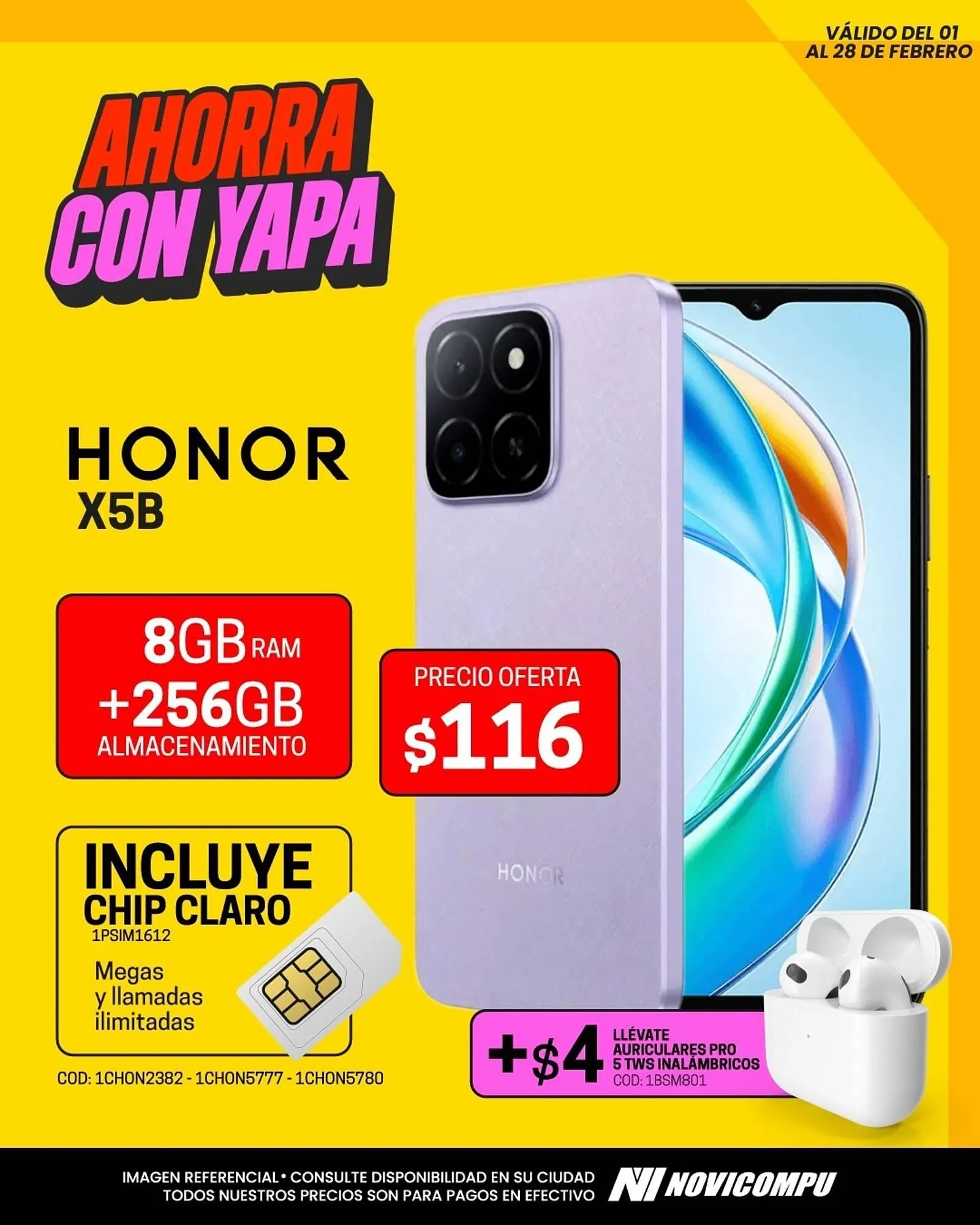 Catalogo de Catálogo Novicompu 3 de febrero al 28 de febrero 2025 - Pag 1