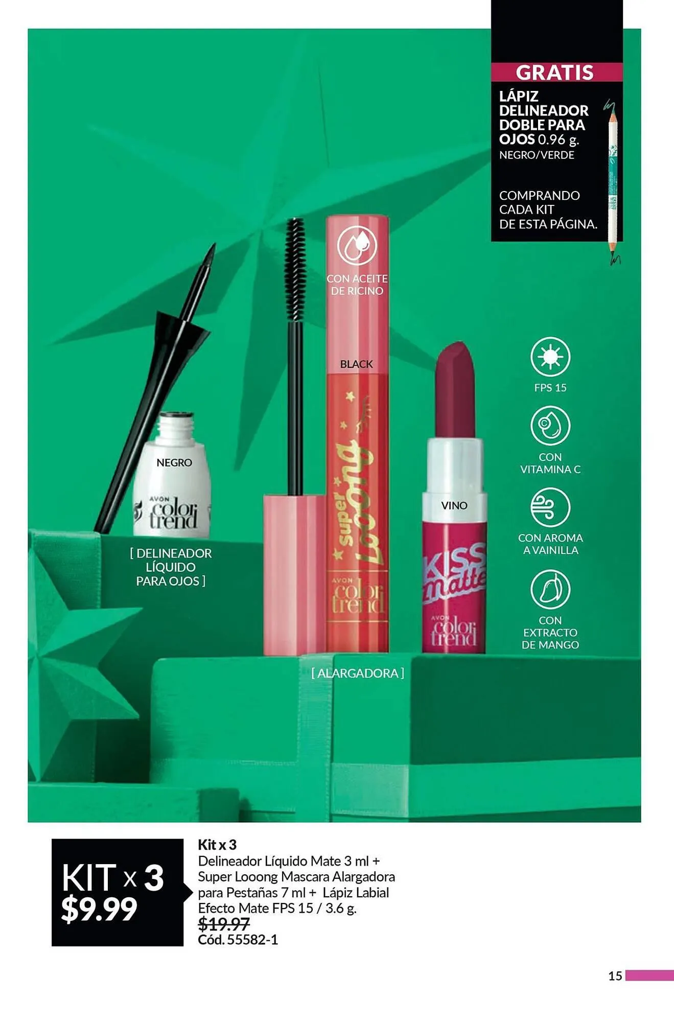 Catalogo de Catálogo AVON 22 de noviembre al 23 de diciembre 2023 - Pag 15