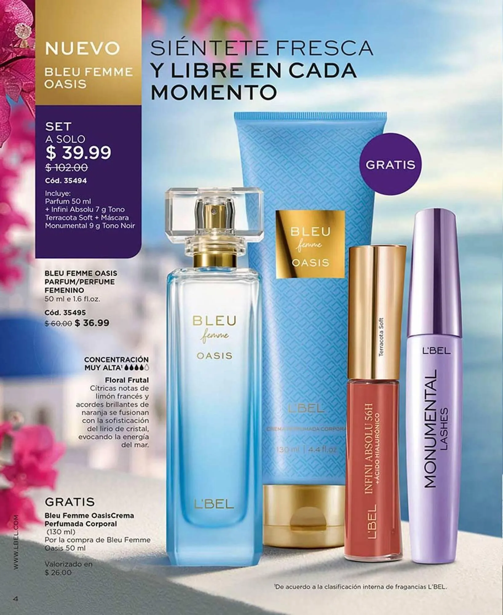 Catalogo de Catálogo L'bel 14 de abril al 10 de mayo 2026 - Pag 4