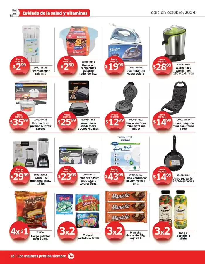 Catalogo de Farmacias Económicas Octubre 2 de octubre al 31 de octubre 2024 - Pag 16