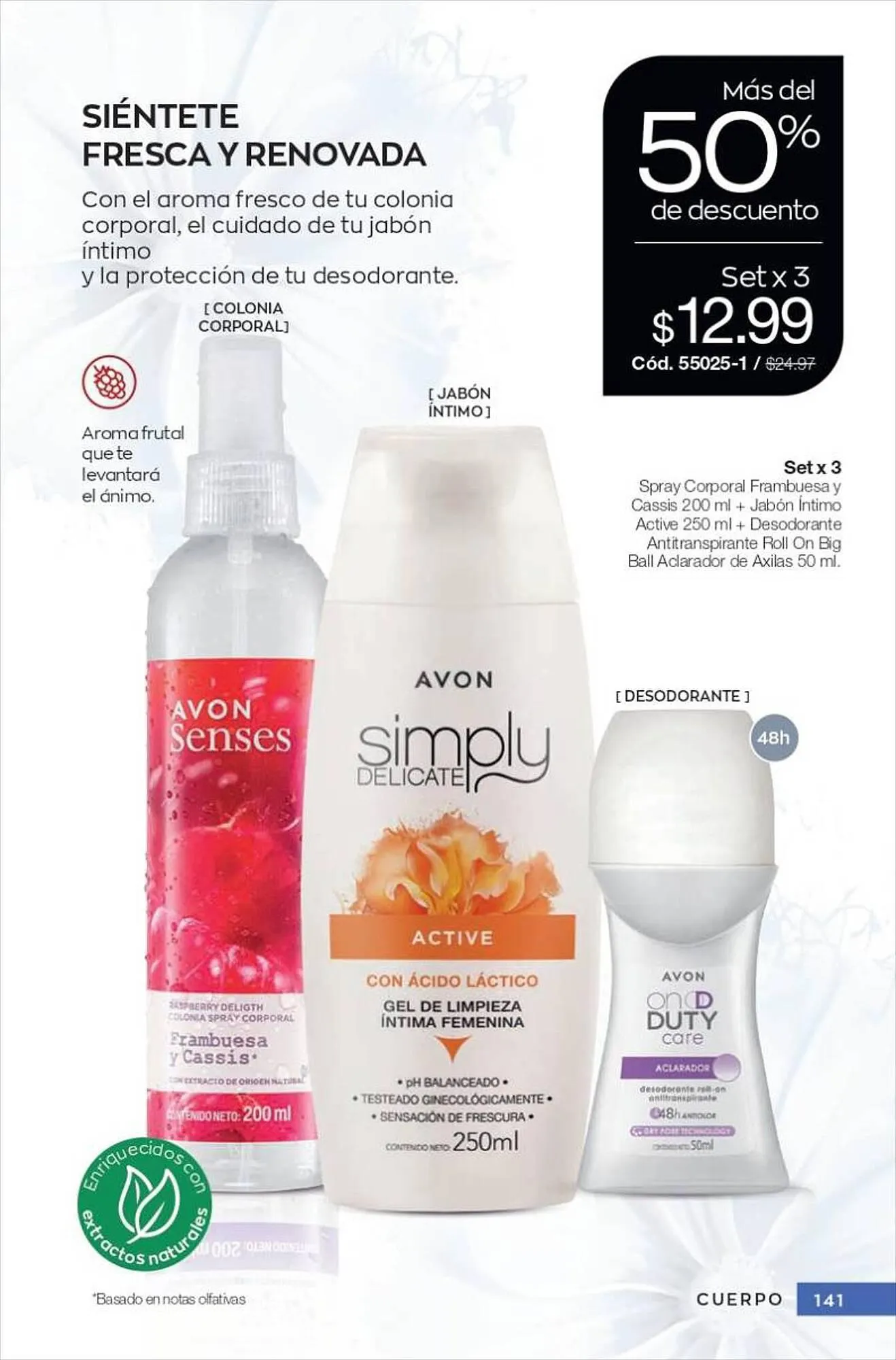Catalogo de Catálogo AVON 31 de agosto al 2 de septiembre 2023 - Pag 141