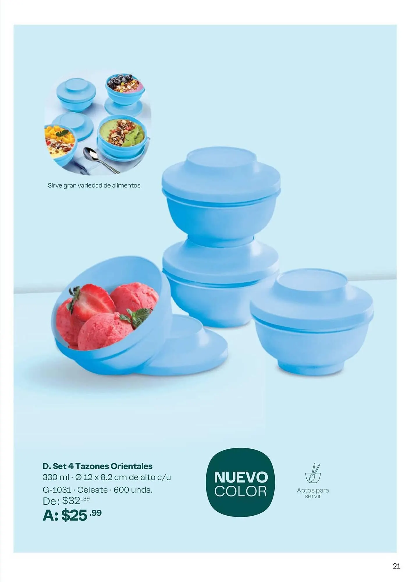 Catalogo de Catálogo Tupperware 30 de enero al 23 de febrero 2024 - Pag 21