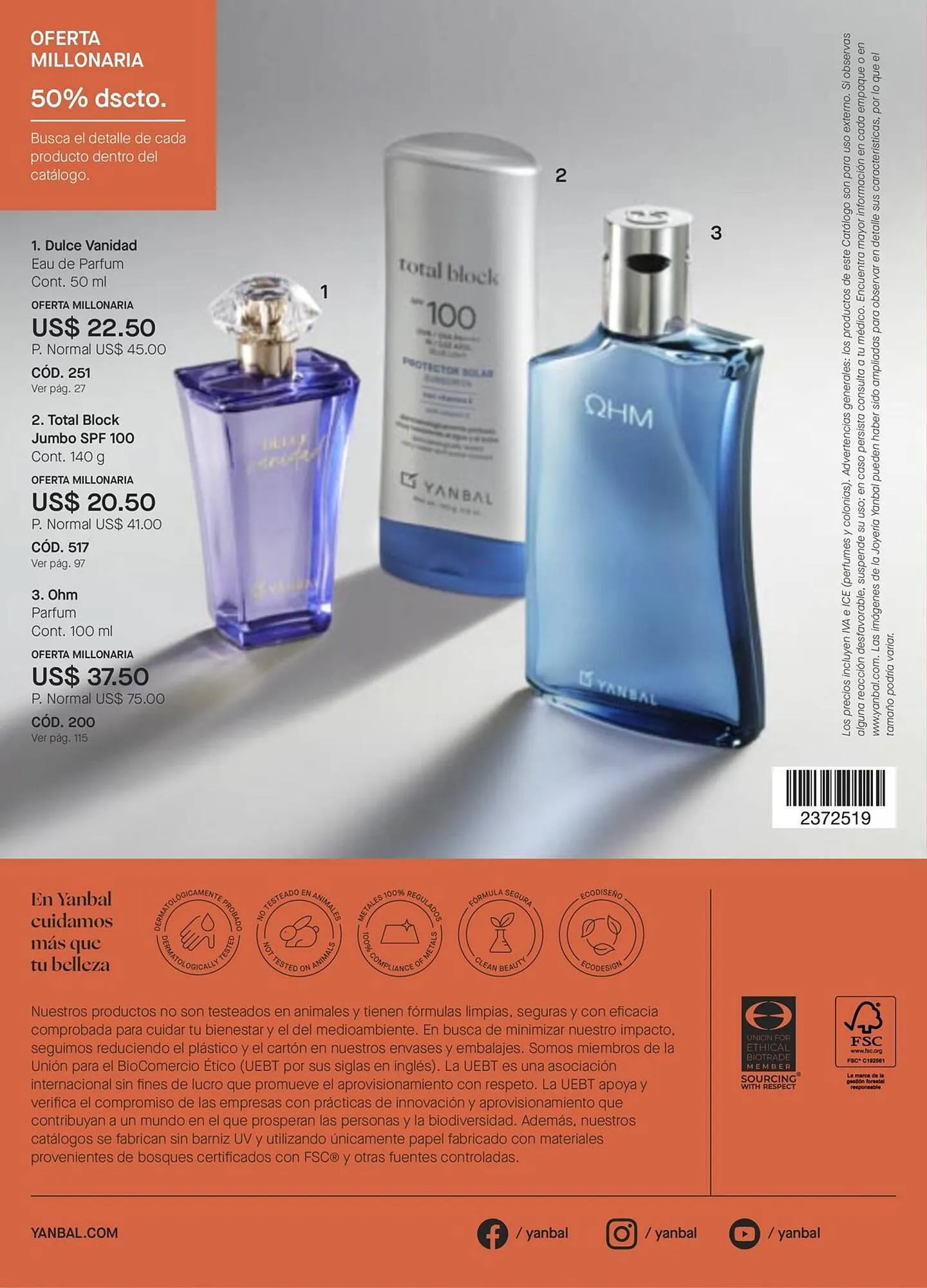 Catalogo de Catálogo Yanbal 2 de febrero al 23 de febrero 2024 - Pag 134