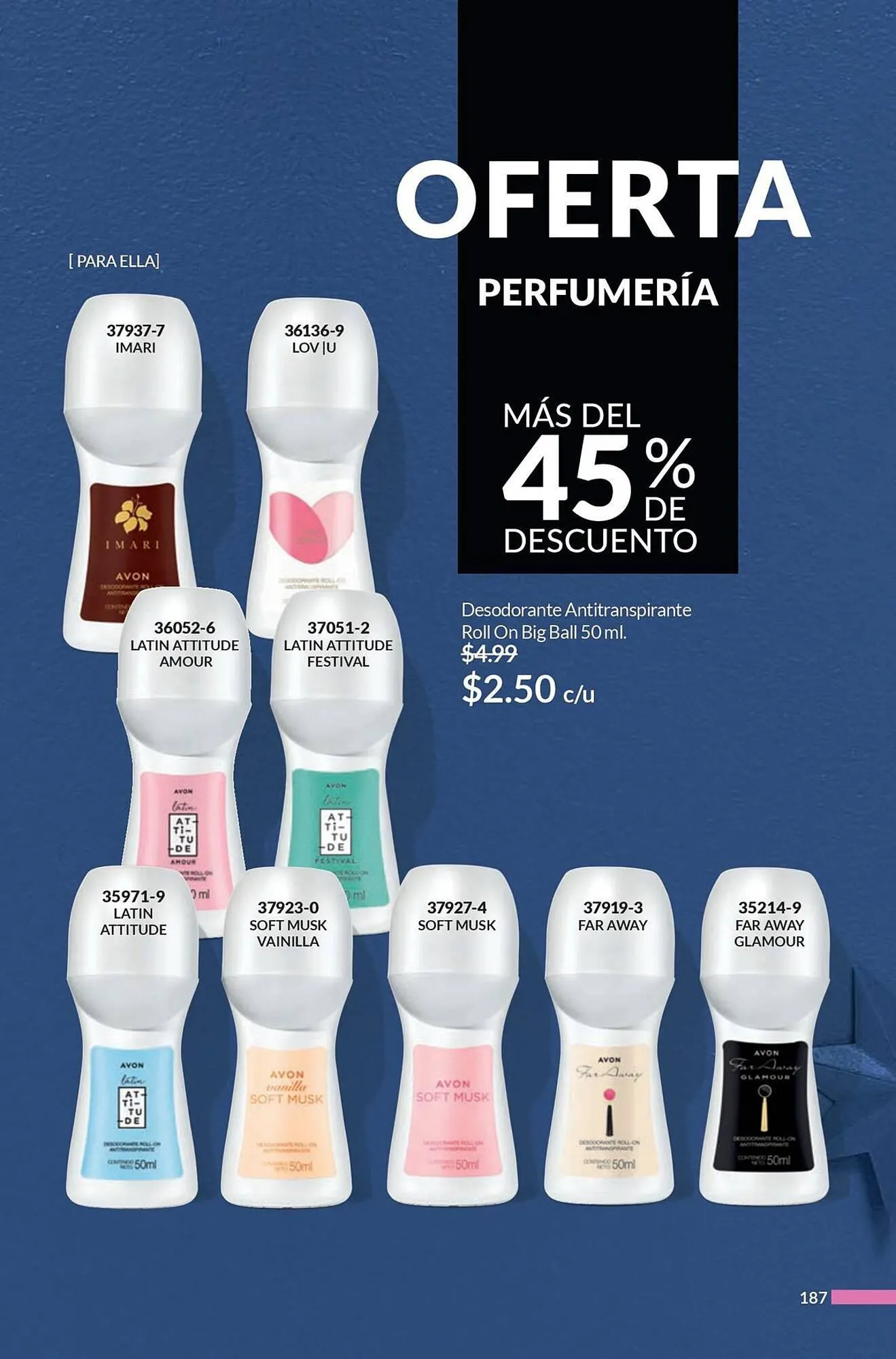 Catalogo de Catálogo AVON 22 de noviembre al 23 de diciembre 2023 - Pag 187