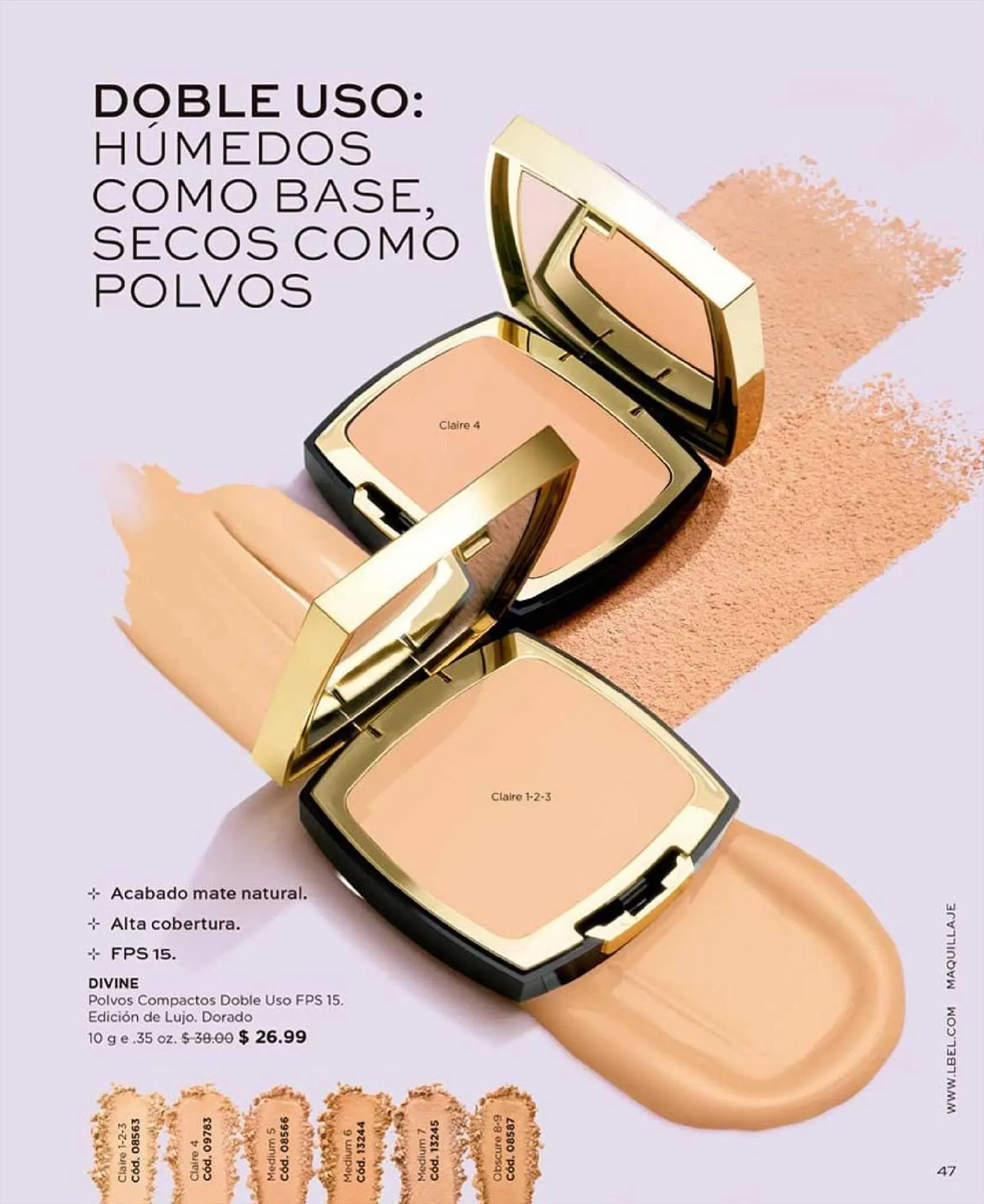 Catalogo de Catálogo L'bel 13 de septiembre al 29 de octubre 2023 - Pag 47