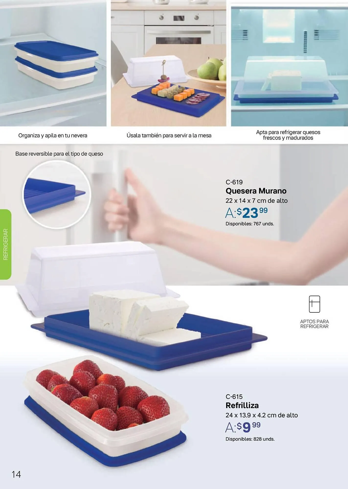 Catalogo de Catálogo Tupperware 6 de octubre al 31 de diciembre 2023 - Pag 14