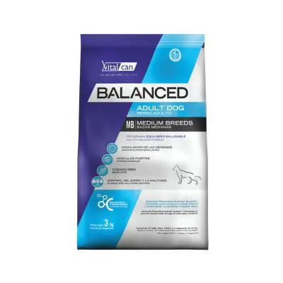 VITALCAN BALANCED PERRO ADULTO RAZA MEDIANA