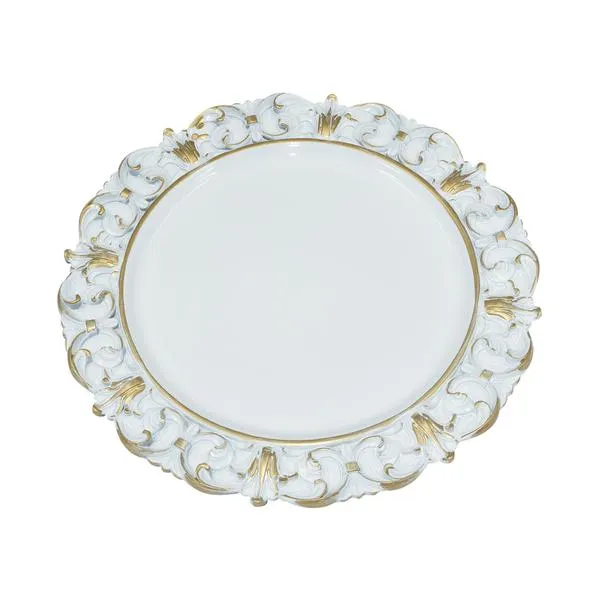 Plato Base Blanco 36 cm