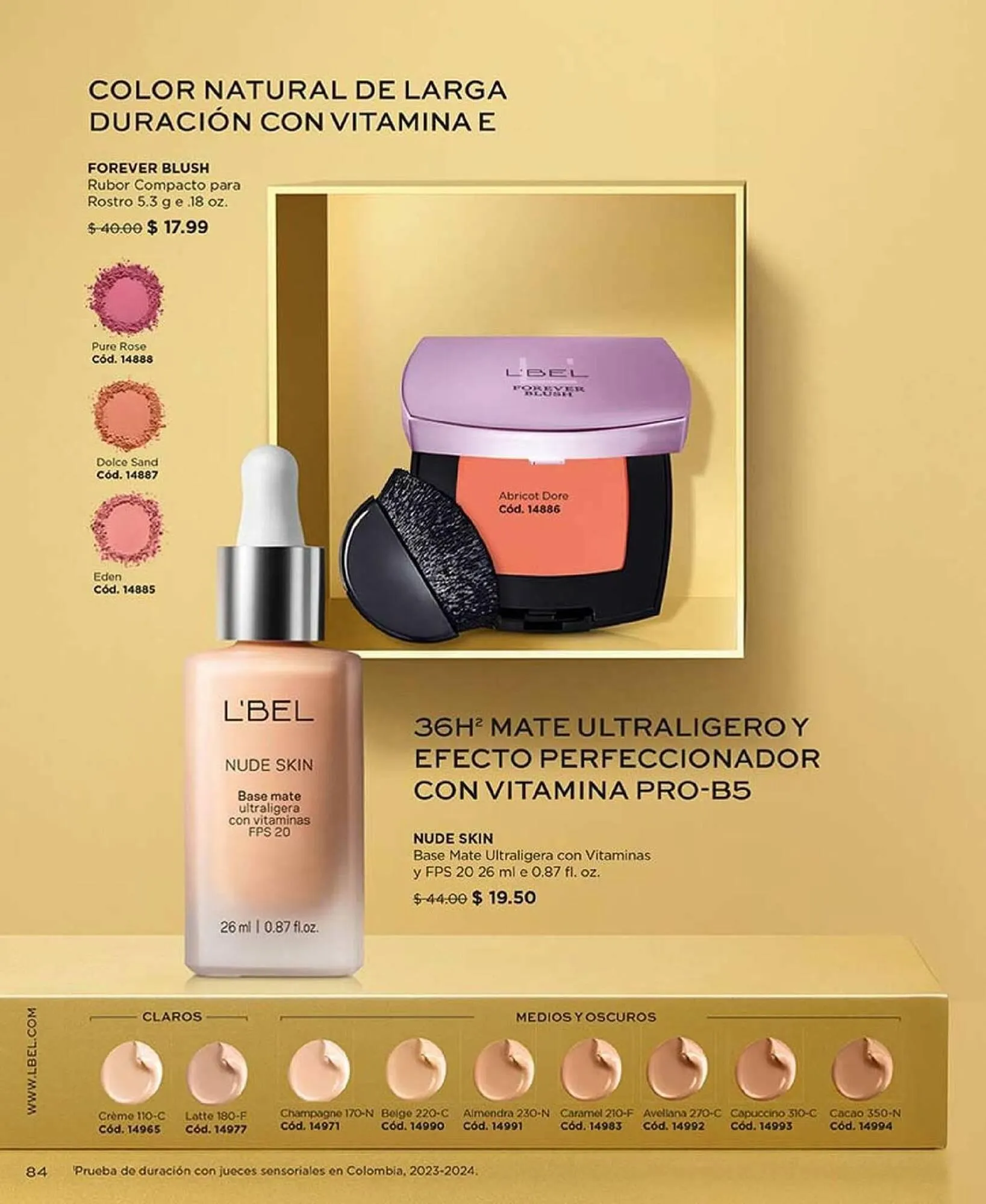 Catalogo de Catálogo L'bel 1 de noviembre al 30 de noviembre 2025 - Pag 84