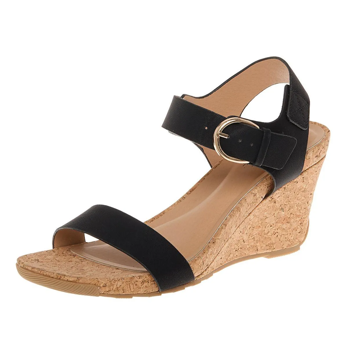 Sandalias Solstice con taco tipo cuña para mujer