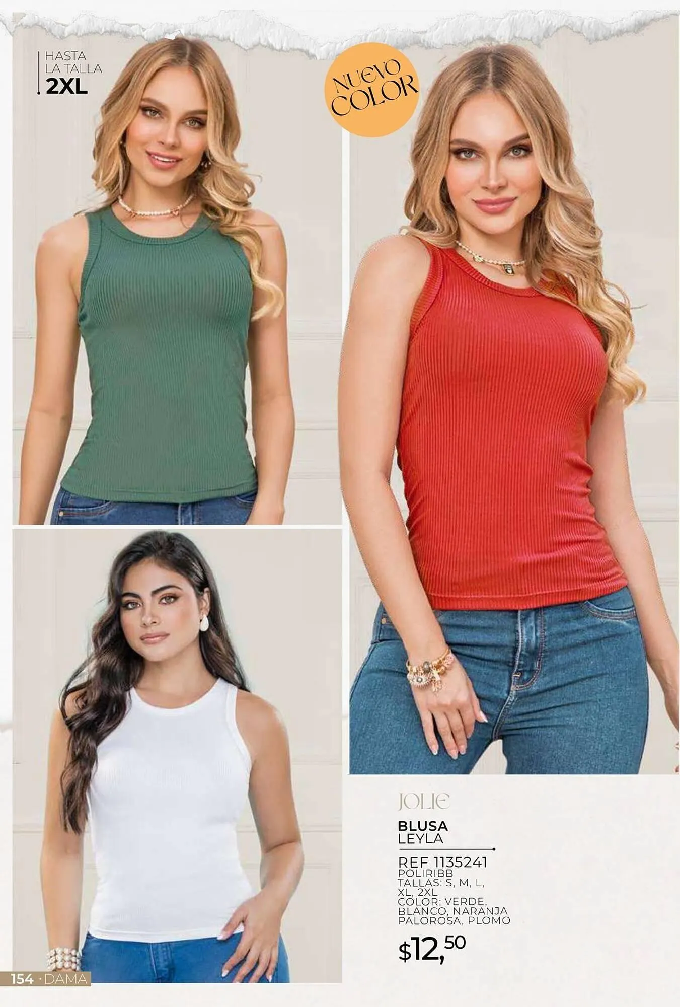 Catalogo de Catálogo Jolie 15 de abril al 2 de mayo 2024 - Pag 154