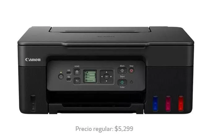 Impresora Wi-Fi Multifunción Sistema Tinta Continua G3170