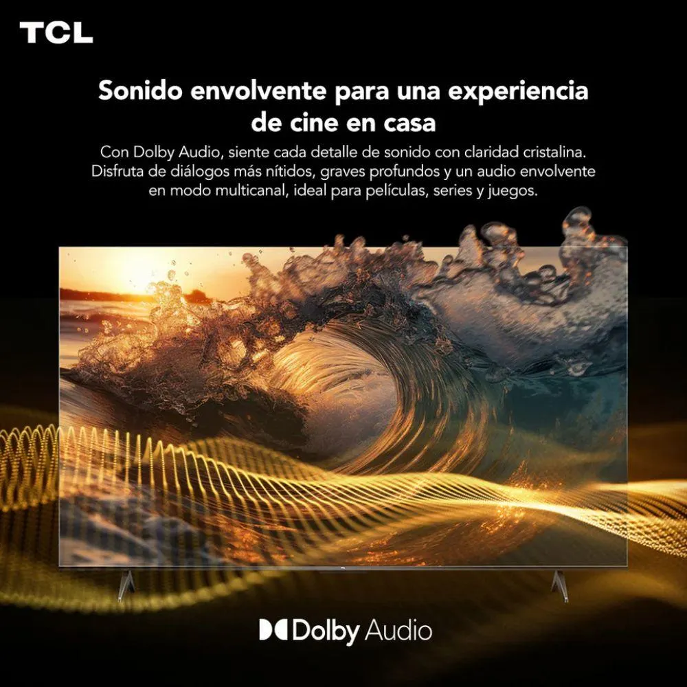 Televisor Google Led 4K TCL 50" 50V6C