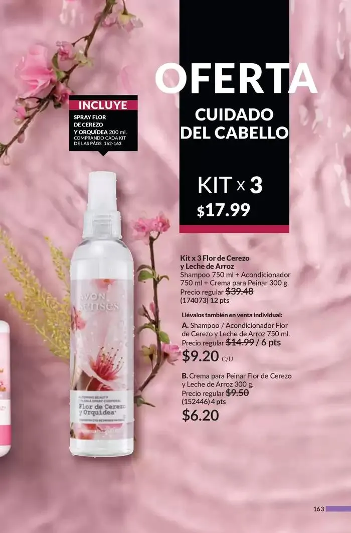 Catalogo de Refrescante Hidración y Beneficios C/15 25 de septiembre al 17 de octubre 2024 - Pag 163