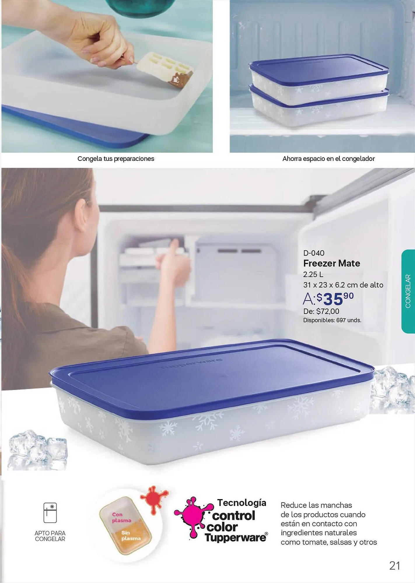 Catalogo de Catálogo Tupperware 28 de septiembre al 11 de octubre 2023 - Pag 21