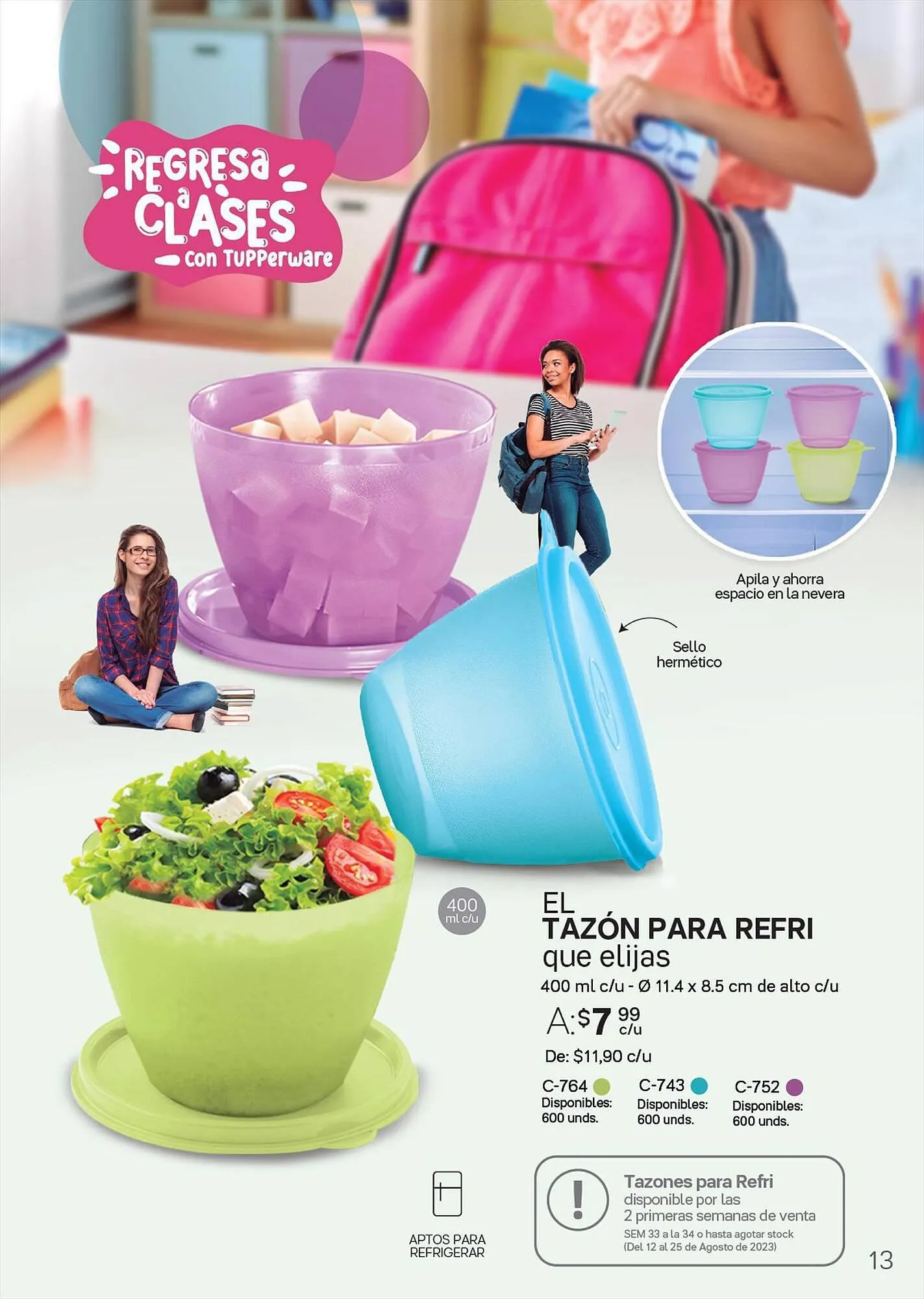 Catalogo de Catálogo Tupperware 7 de agosto al 25 de agosto 2023 - Pag 13