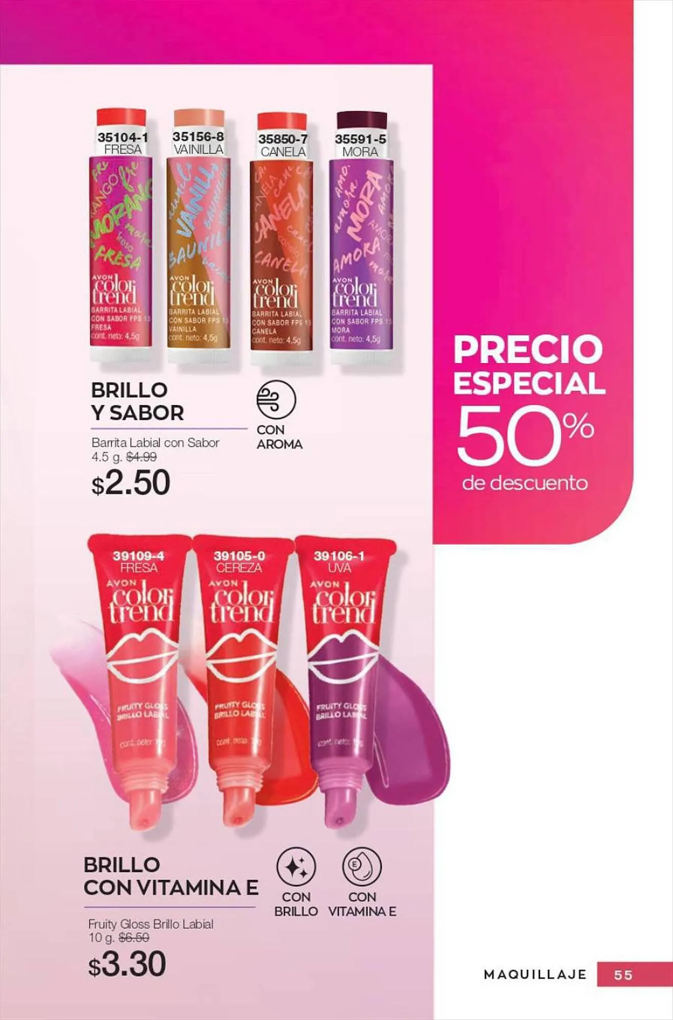 Catalogo de Catálogo AVON 31 de agosto al 30 de septiembre 2023 - Pag 55