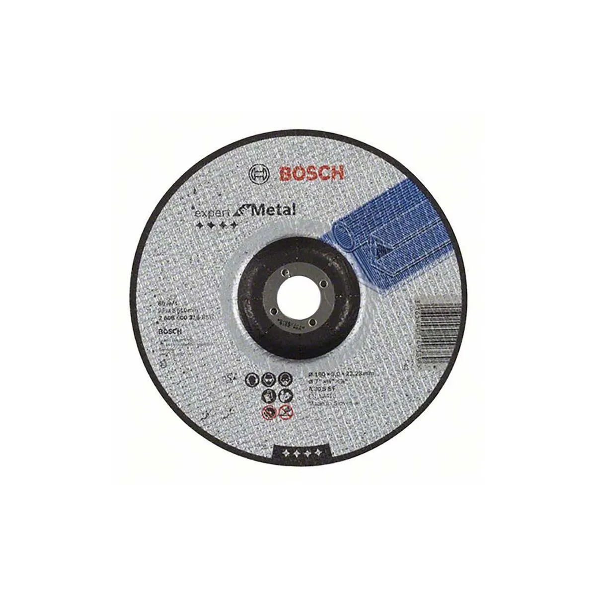 Disco Corte Metal 180X3X22 Cd Bosch - BOSCH
