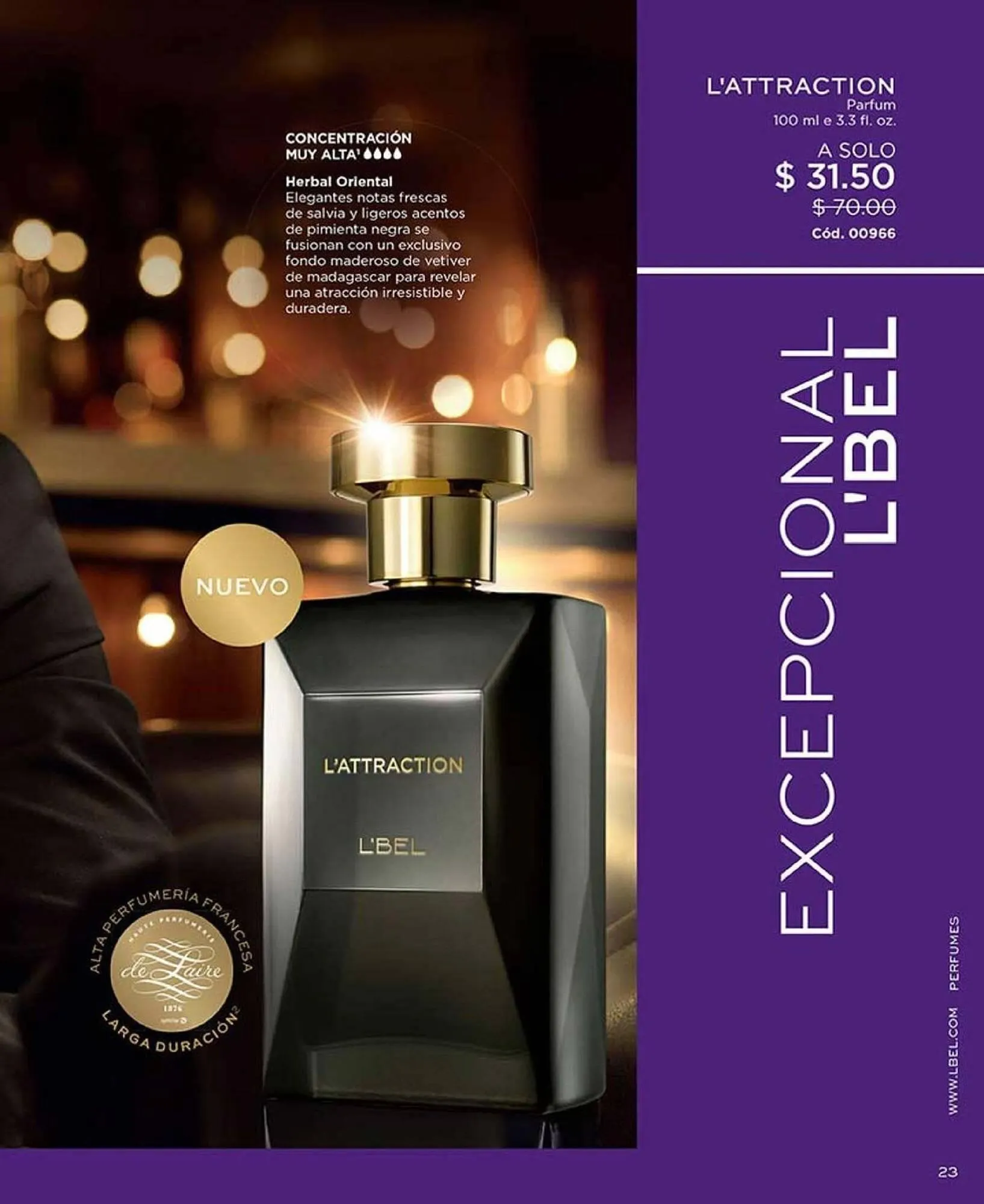 Catalogo de Catálogo L'bel 1 de noviembre al 30 de noviembre 2025 - Pag 23