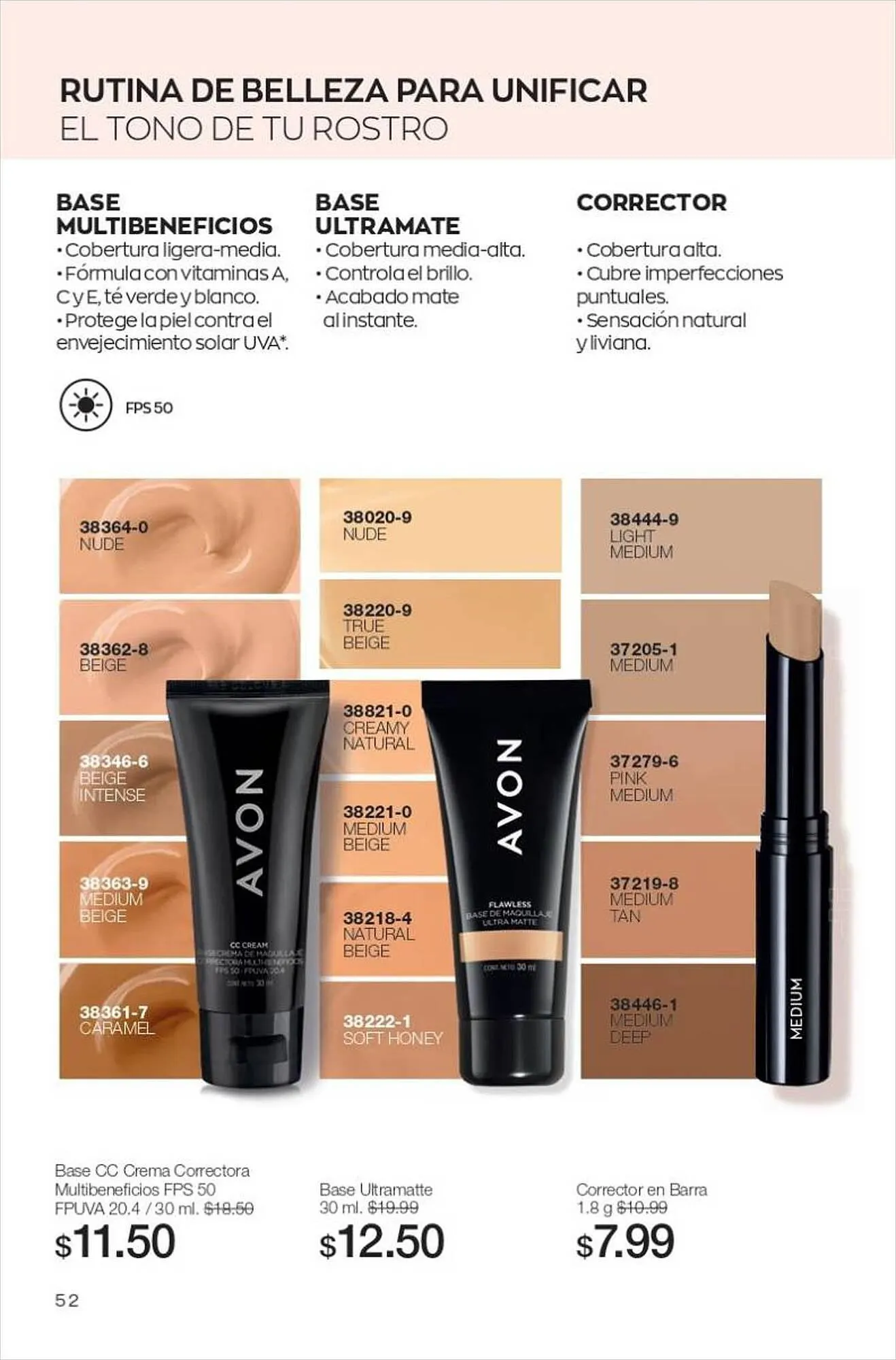 Catalogo de Catálogo AVON 31 de agosto al 2 de septiembre 2023 - Pag 52