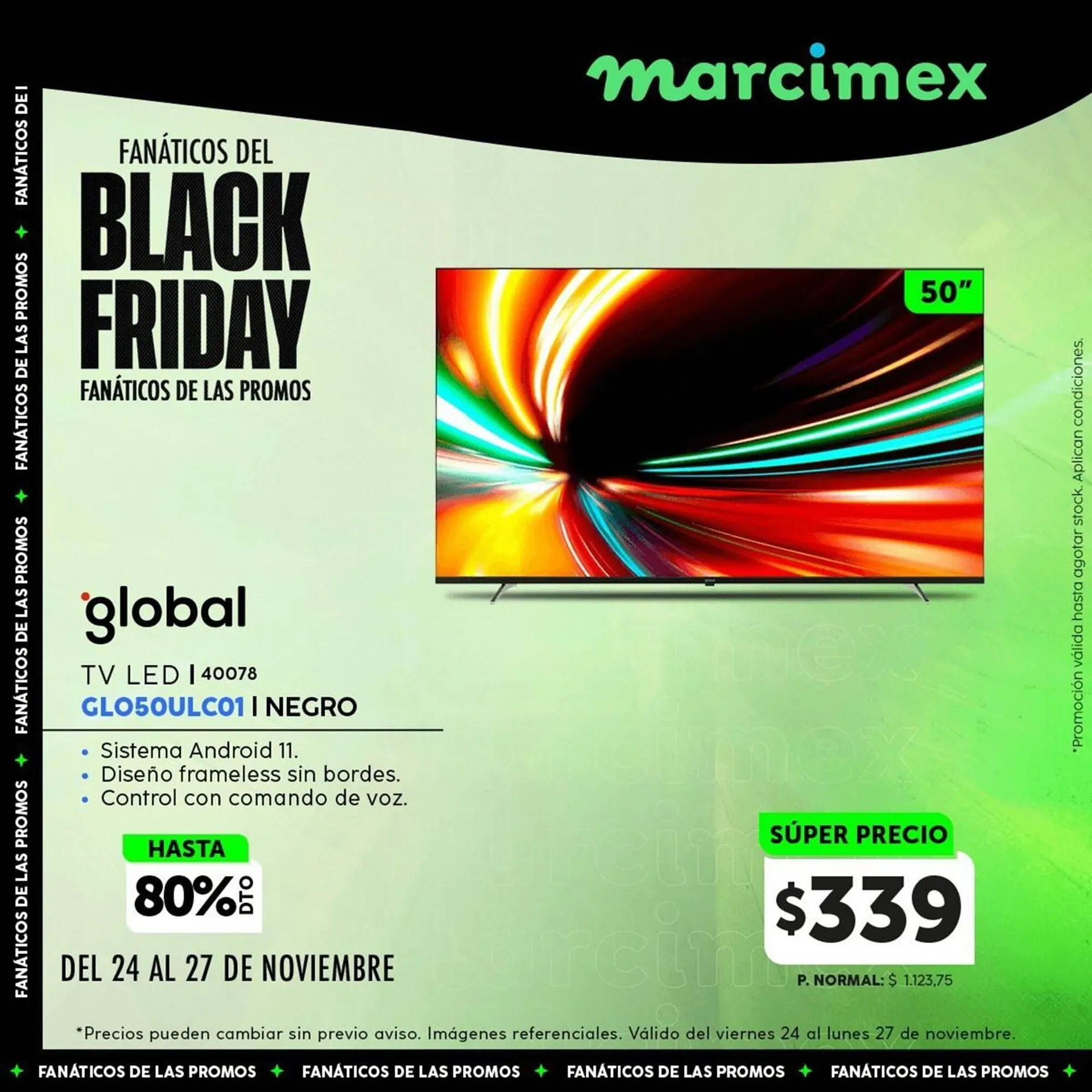 Catalogo de Catálogo Marcimex 23 de noviembre al 27 de noviembre 2023 - Pag 1