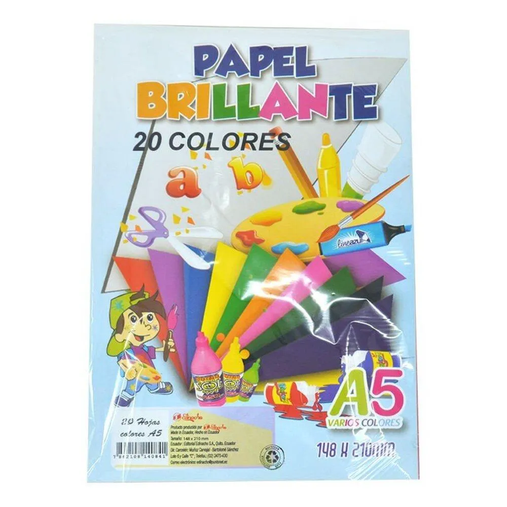 Papel Brillante A5