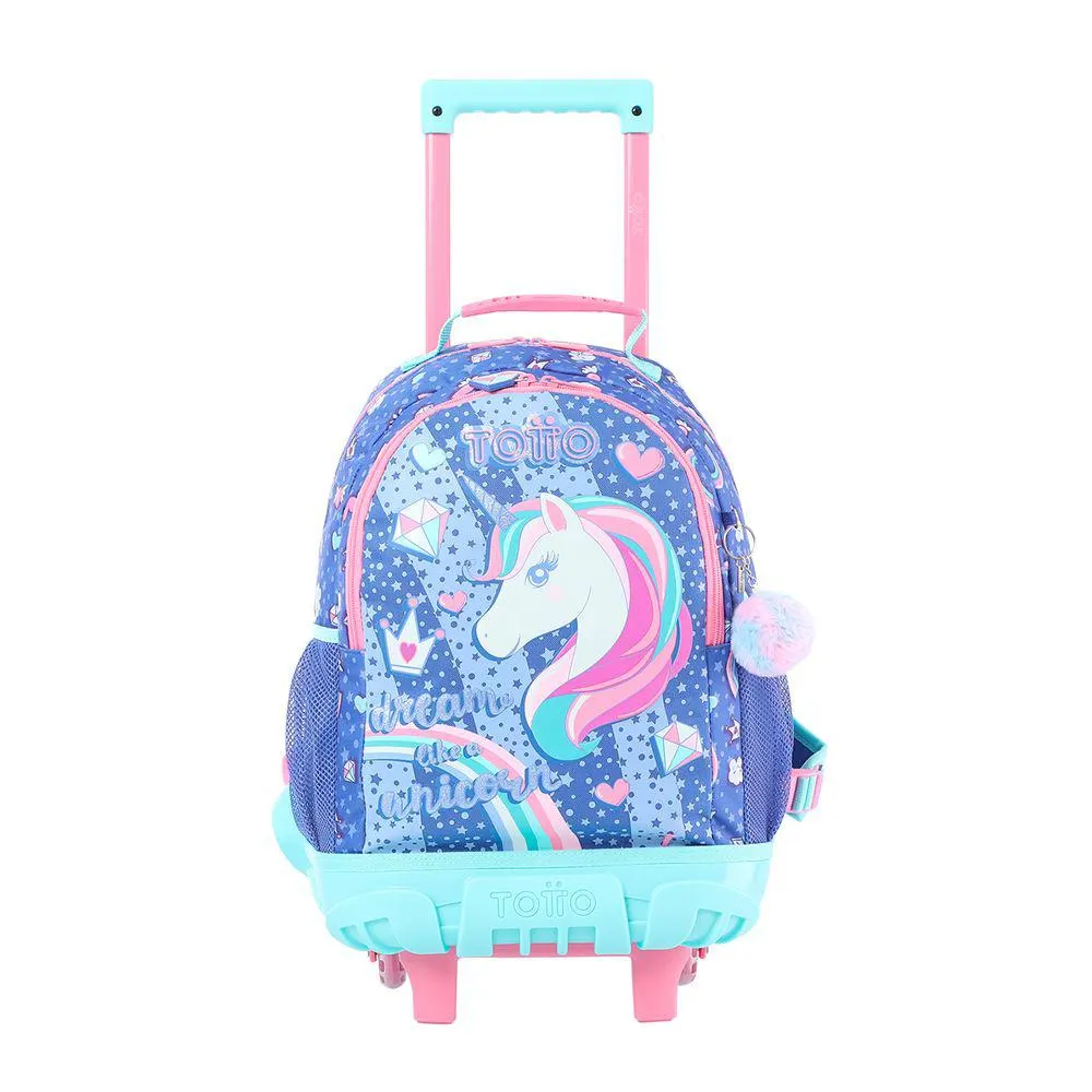 Mochila de Ruedas para Niña Uniwildy M - Wildy - Estampado