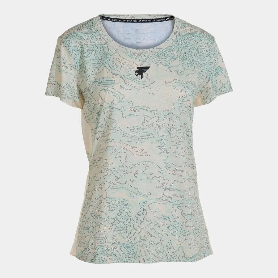Camiseta manga corta mujer explorer helium beige