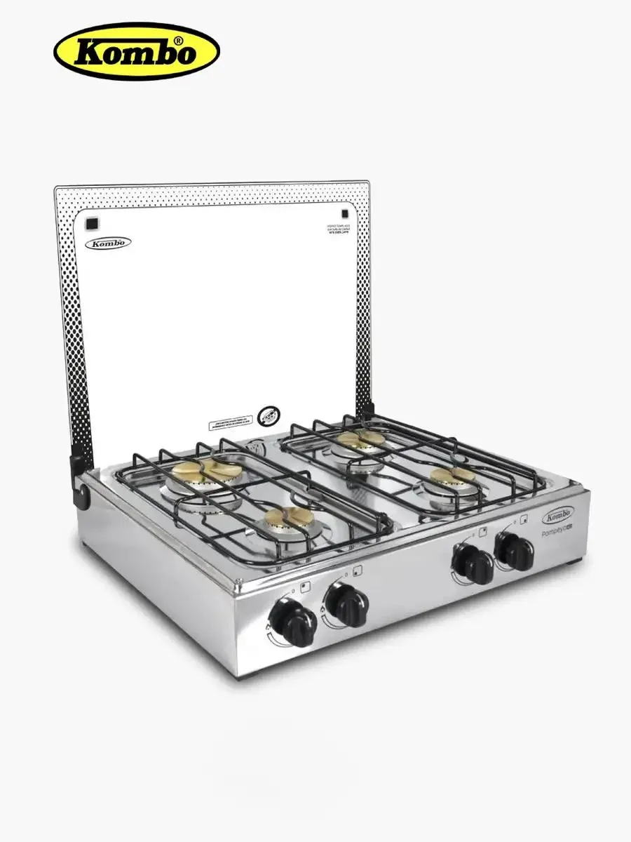Cocineta Kombo 4 Quemadores | Silver