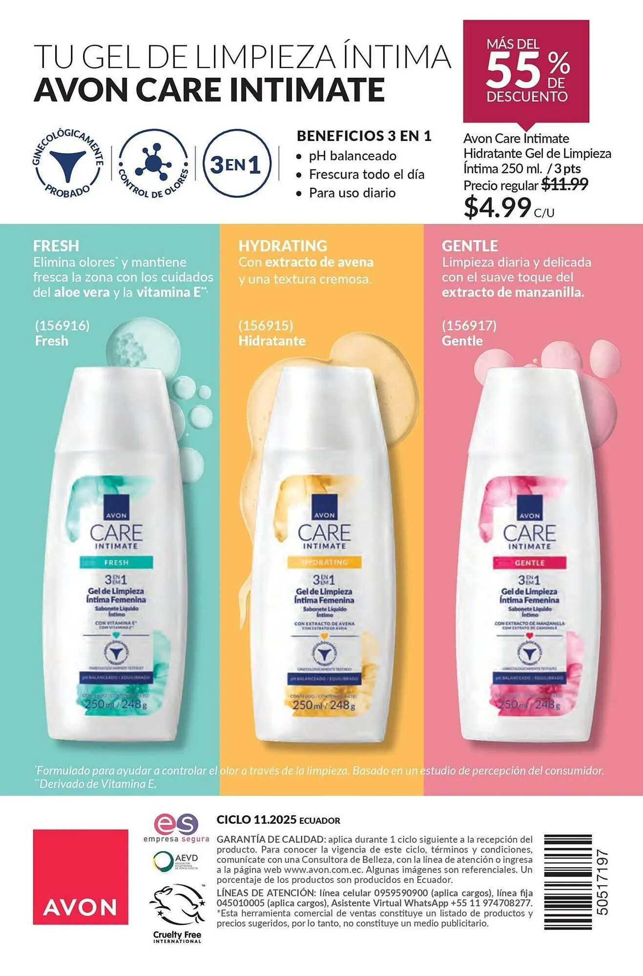 Catalogo de Catálogo AVON 4 de julio al 11 de noviembre 2025 - Pag 189