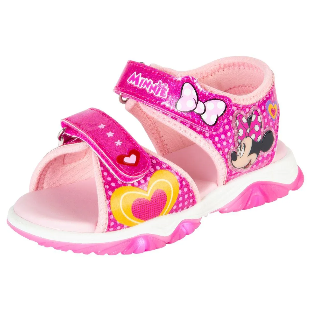 Sandalias deportivas con diseño de Minie para niña