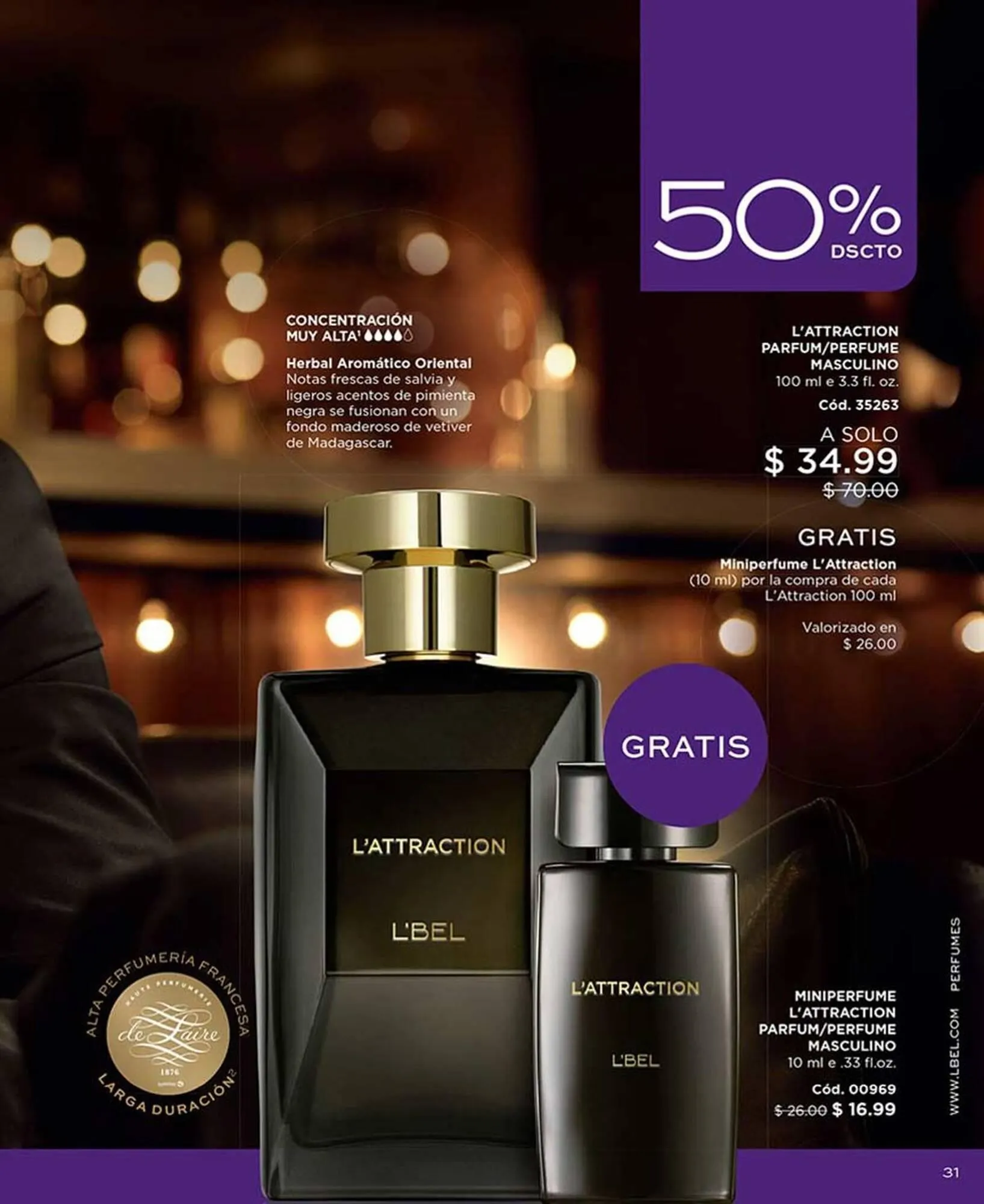 Catalogo de Catálogo L'bel 18 de marzo al 18 de abril 2026 - Pag 31