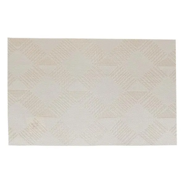 Individual Rectangular Rombos Café 45 x 30 cm